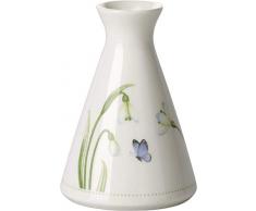 Villeroy & Boch Colourful Spring Vase, 12x13 cm, Porzellan, Weiß/Bunt