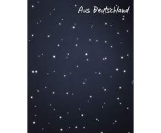 WANDfee Leuchtpunkte 100 selbstklebende EXTRASTARK leuchtende Sterne Leuchtsterne Sternenhimmel Aufkleber Kinderzimmer