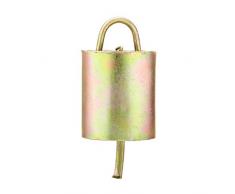 Wchaoen 3,5x6 cm Kupfer Glocke Kuh Pferd Hund Schafe Weiden Vieh Farm Tier Laut Messing Casting Glocke Dekorationen Werkzeugzubehör