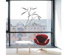 INDIGOS UG - Wandtattoo Wandsticker Wandaufkleber Aufkleber Glasdekorfolie w335 Schilf Gras Wandauskleber, 80x64 cm