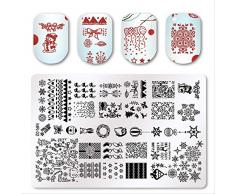 Nageldruckvorlage Weihnachtsteller Mr02