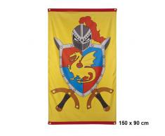 Riesen Fahne Ritter Party Deko Ritterparty