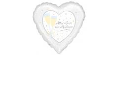 amscan 3216801 - Folienballon Alles Gute zur Hochzeit, Spiel