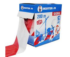 Absperrband Rolle x 200m Warnband Flatterband rot/weiss Signalband Sperrzone