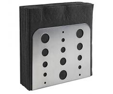 APS Serviettenhalter aus matten polierten 18/0 Edelstahl, 15 x 4,5 x 12,5 cm, H: 12,5 cm