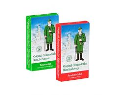 Crottendorfer Räucherkerzen Weihnachtsdüfte 2er Set Tannenduft + Sandelholz