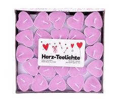 pajoma Teelichte Love You im 50er Pack, Herzform
