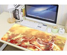 Großes Gaming-Mauspad, Strapazierfähiges Und Verschleißfestes Gummi, Exquisite Luftschlangen Für Mädchen, Gaming-Mauspad Für Laptops Im Büro