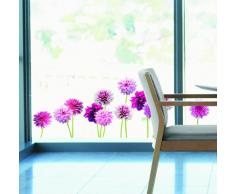 Fenstersticker XXL Dahlien