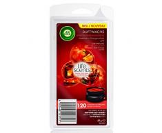 Air Wick Duftwachs Nachfüller Gemütlicher Kaminabend, 8 Stück