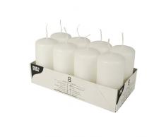 PAPSTAR 17984 Papstar Stumpenkerzen weiß 8St
