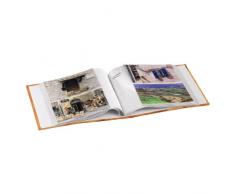Hama Memoalbum Singo, 22x22,5 cm, 100 Seiten, Orange