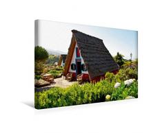 Premium Textil-Leinwand 45 cm x 30 cm quer, Santana Bauernhaus | Wandbild, Bild auf Keilrahmen, Fertigbild auf echter Leinwand, Leinwanddruck: Ein Atlantik von Oliver Hoppe. (CALVENDO Orte)