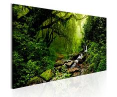 murando - Bilder Wald 135x45 cm Vlies Leinwandbild 1 TLG Kunstdruck modern Wandbilder XXL Wanddekoration Design Wand Bild - Waldlandschaft Natur Panorama Baum c-B-0193-b-c