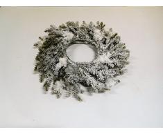 Tannenkranz Kranz Tanne Weihnachtskranz Adventskranz Schnee 46 cm 7232806 F39