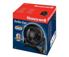 Honeywell HT-900E Kraftvoller und geräuscharmer Turbo-Ventilator, schwarz