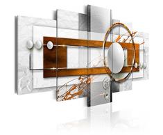 murando - Bilder 100x50 cm - Leinwandbilder - Fertig Aufgespannt - Vlies Leinwand - 5 Teilig - Wandbilder XXL - Kunstdrucke - Wandbild - Abstrakt a-A-0140-b-p