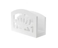 elbmöbel Serviettenhalter Servietten antik weiß Landhaus Holz Shabby (1)