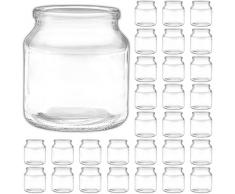 Ami Europe 30x Windlicht klein Teelichtglas Windlichtglas Kerzengläser für Teelichter