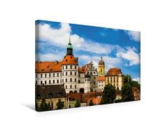 Premium Textil-Leinwand 45 cm x 30 cm quer, Ein Motiv aus dem Kalender Romantisches Neuburg an der Donau | Wandbild, Bild auf Keilrahmen, Fertigbild auf echter Leinwand, Leinwanddruck (CALVENDO Orte);CALVENDO Orte