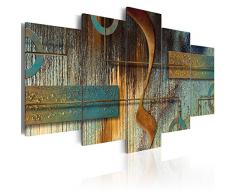 murando - Bilder 200x100 cm Vlies Leinwandbild 5 TLG Kunstdruck modern Wandbilder XXL Wanddekoration Design Wand Bild - Abstrakt a-A-0266-b-n