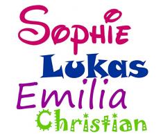 Wandschnörkel® Kindernamen Wunsch Namen Wand Spruch Wandtattoo Türaufkleber Türschild Kinderzimmer Mädchenzimmer Jungenzimmer Baby zimmer