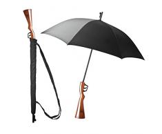 Regenschirm Gewehr Flinte Scherzartikel für Jäger Schirmflinte 103cm