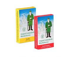 Crottendorfer Räucherkerzen Weihnachtsdüfte 2er Set Kaminzauber + Vanille