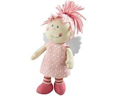 Haba 3951 - Schutzengel Tine, weiche Stoffpuppe für Kinder von 0-5 Jahren zum Spielen und Kuscheln, Prima Geschenk zur Geburt, Taufe oder dem 1. Geburtstag