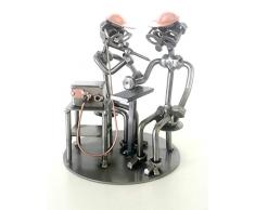 Schraubenmännchen Tätowierer taatoo I Handarbeit I Geschenkidee I Metallfigur I Metallmännchen I Stahlfigur I Schraubenmännle