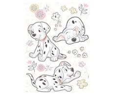 Komar - Disney - Deco-Sticker BEST OF FRIENDS - 50 x 70 cm - Wandtattoo, Wandsticker, Wandaufkleber, Wandbild, Dalmatiner, 20 Stück, Hund, Baby - 14055h