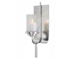 Fink - EZ-Talon - Wandleuchter - Kerzenhalter - vernickelt - Höhe 41 cm