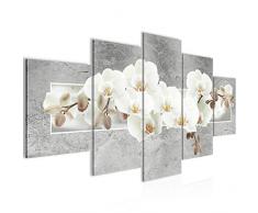 Bilder Blumen Orchidee Wandbild 150 x 75 cm Vlies - Leinwand Bild XXL Format Wandbilder Wohnung Deko Kunstdrucke - MADE IN GERMANY - Fertig zum Aufhängen 203553c
