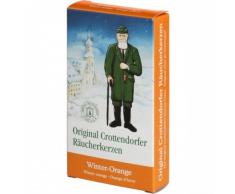 Winter-Orange, 1 Packung, 24 Stück, Crottendorfer Räucherkerzen