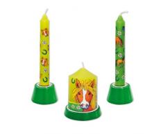 Geburtstagskerze * MEIN PONYHOF * für Party und Geburtstag // 40202 // Kuchenkerzen Figurenkerzen Kinder Geburtstag Party Fete Set Deko Motto Kuchen Kerze Kerzen Torte Pony Pferde Mädchen