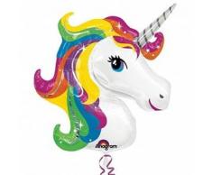 Amscan 3129901 Folienballon Regenbogen