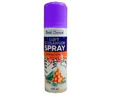 CEPEWA GmbH 125ml Luftschlangen-Spray Violett Lila String Spray zur Dekoration für Karneval, Geburtstage & Partys