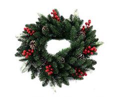 Meixiang Weihnachtsverzierung Weihnachtsbaumanhänger, Weihnachtsschmuck, Christbaumgirlande, 40Cm