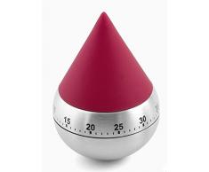 Weis 151419 Eieruhr Timer Kurzzeitmesser Zwerg 60min rot