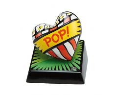 Goebel Porzellan-Skulptur, Popcorn, 11 cm Höhe, Artis Orbis, Burton Morris, Love Pop!, 67040295, Grün