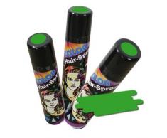 FASCHING 30109 Hairspray color grün, Haarspray mit Farbe NEU/OVP