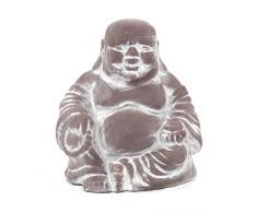 Decoline Blumentopf Schiff Silber Glitter - XL Kunststoff Pflanzkübel 55,5cm