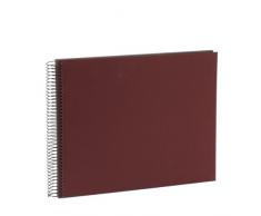Goldbuch 25 994 Bella Vista Spiralalbum, Pappe, bordeaux, 34 x 30 cm