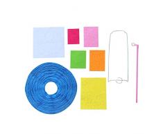 Vosarea Papierlaternen für den mittleren Herbst, chinesisches Papier, zum Aufhängen, Dekoration, Kugel-Laternen für Zuhause, ohne Batterie, 1 Stück