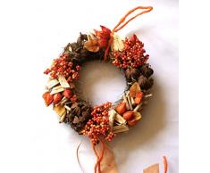 Wandkranz Türkranz Herbst Beeren Lampignons Ø ca. 36 cm