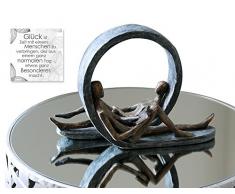 Casablanca - Skulptur/Dekofigur - Auszeit - Poly - broncefiniish - 22 x 31 cm