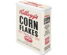 Nostalgic Art Vorratsdose, Blech, Kelloggs - Corn Flakes Retro Package, 1-Pack