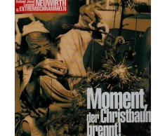 Moment,der Christbaum Brennt