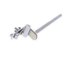 Ycncixwd Drum Cowbell Connector Bass Set Hoop Bell Mount Percussion Instrument Zubehör Zubehör