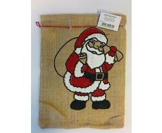 Niko-Sack 25x35cm Jute natur m Niko-Bild bunt